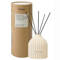 Диффузор ароматический cypress, jasmine & patchouli из коллекции edge, 200 мл, бежевый Tkano