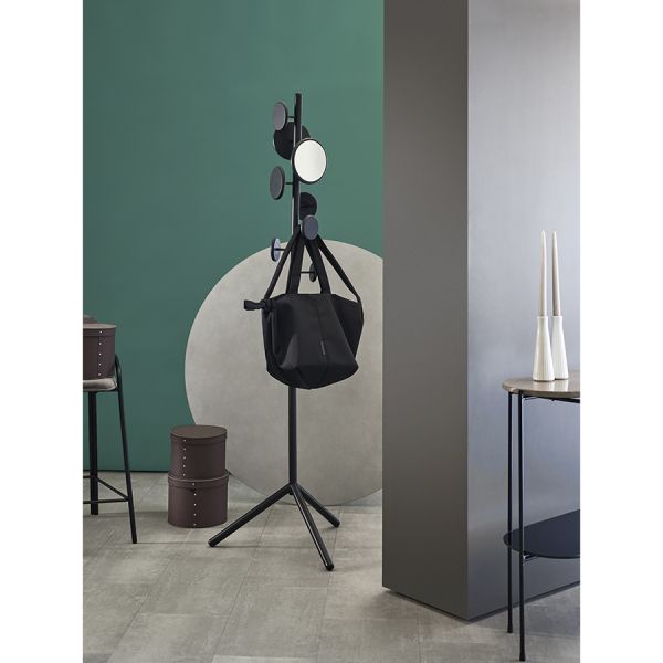 Вешалка напольная lingon, черная Latitude