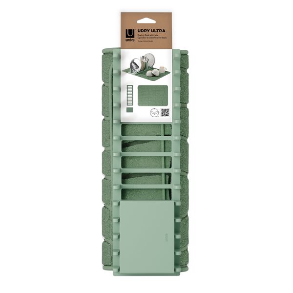 Коврик для сушки посуды udry, 43х61 см, еловый Umbra