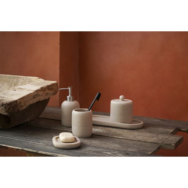 Подставка для ванных принадлежностей loup, бежевая Bergenson Bjorn Bath