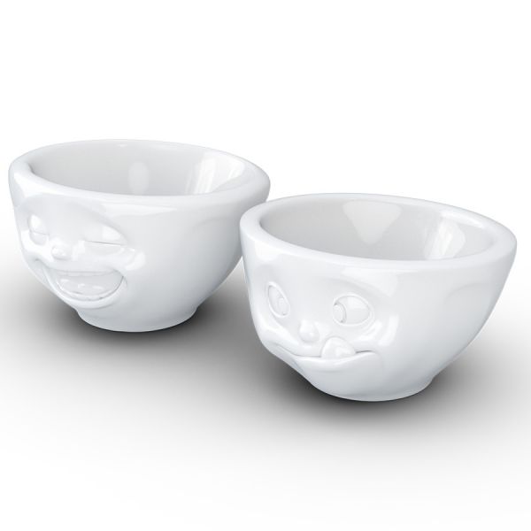 Набор чаш tassen laughing & tasty 100 мл белый 2 шт