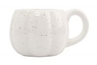 Кружка 520 мл, керамика, белая, в крапинку, Тыква, Light pumpkin ANNA LAFARG