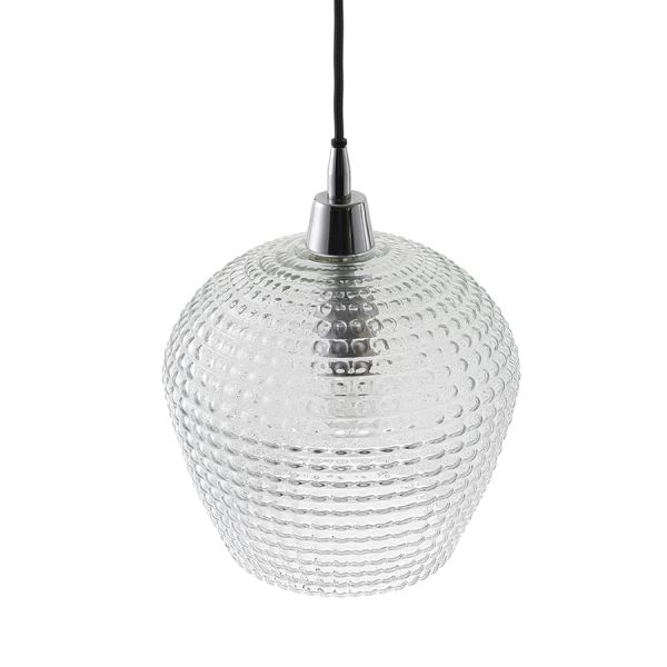 Светильник подвесной aurora, D24 см, прозрачный Bergenson Bjorn