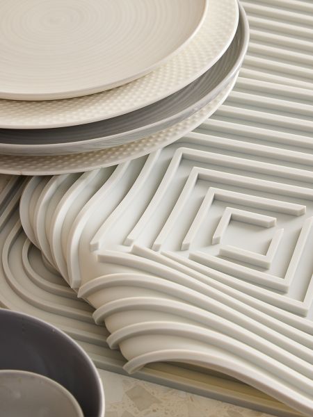 Коврик для сушки посуды dry flex, 34,5х31,5 см, графит Smart Solutions