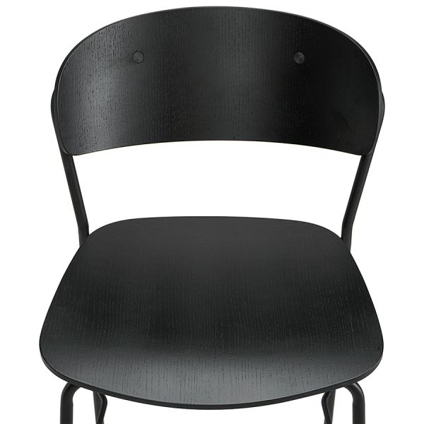 Стул полубарный torfrid, черный Bergenson Bjorn