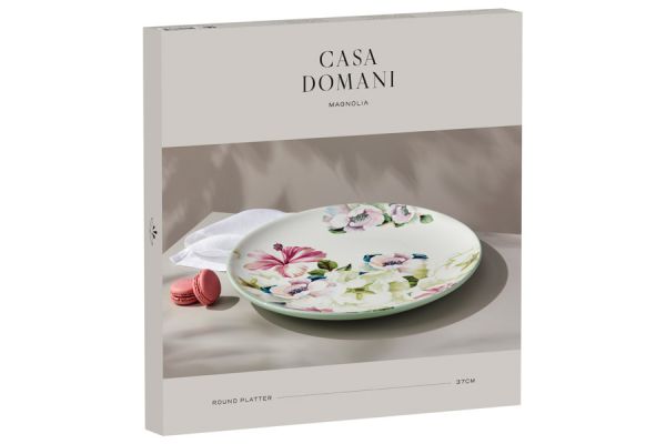 Блюдо круглое Магнолия, 37 см Casa Domani