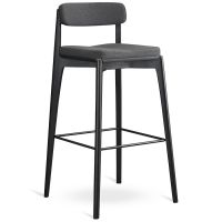 Стул барный aska рогожка черный/темно-серый Latitude