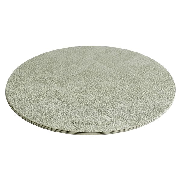 Набор из 4-х сервировочных салфеток leanera, D35 см, мятные Liberty Jones