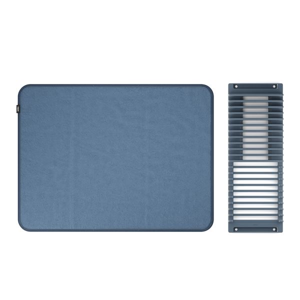 Коврик для сушки посуды udry 46х61 см, синий Umbra