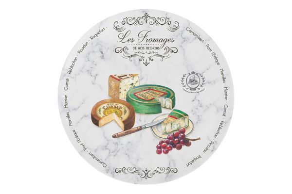 Набор закусочных тарелок Fromage (цветной) 19 см 4 шт 