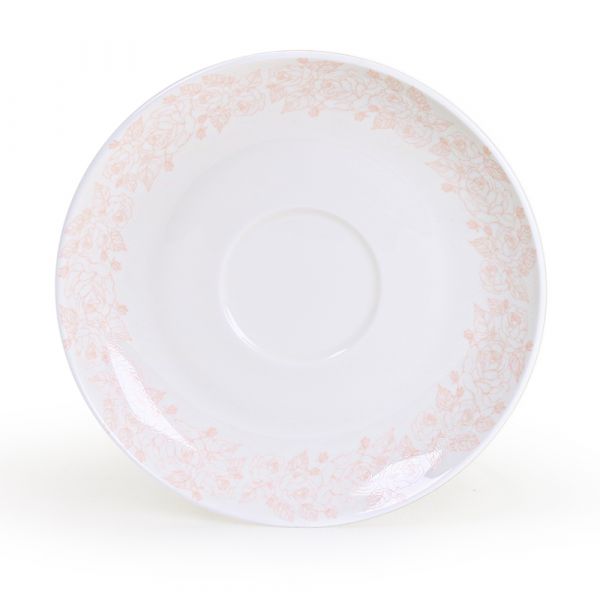 Чайный сервиз АККУ Мария из костяного фарфора на 6 персон 15 предметов