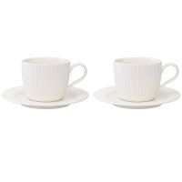 Набор чайных пар soft ripples, dual glazing, 250 мл, 2 шт Liberty Jones