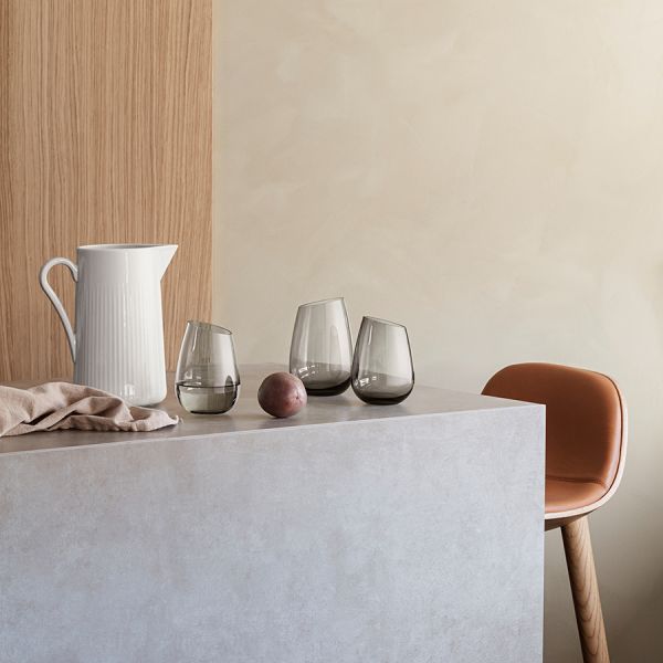 Бокал 380 мл серый