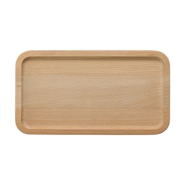 Поднос деревянный прямоугольный bernt, 25х14 см, бук