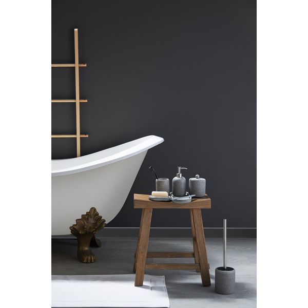 Банка для хранения loup 430 мл, темно-серая Bergenson Bjorn Bath