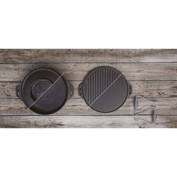 Жаровня многофункциональная чугунная ?35,5 см 6,4 л Lodge