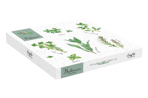 Блюдо стеклянное вращающееся Herbarium Easy Life (R2S) EL-R0441_HERU