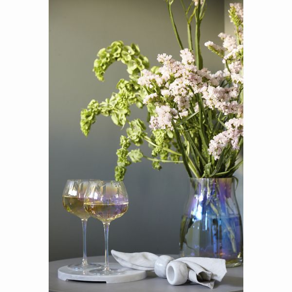 Блюдо сервировочное marm, D20 см, белый мрамор Liberty Jones