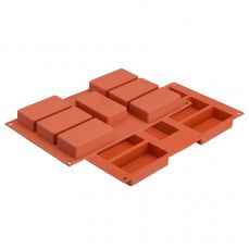 Форма для приготовления пирожных rettangolo силиконовая