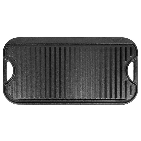 Противень-гриль двусторонний чугунный 51х27 см Lodge
