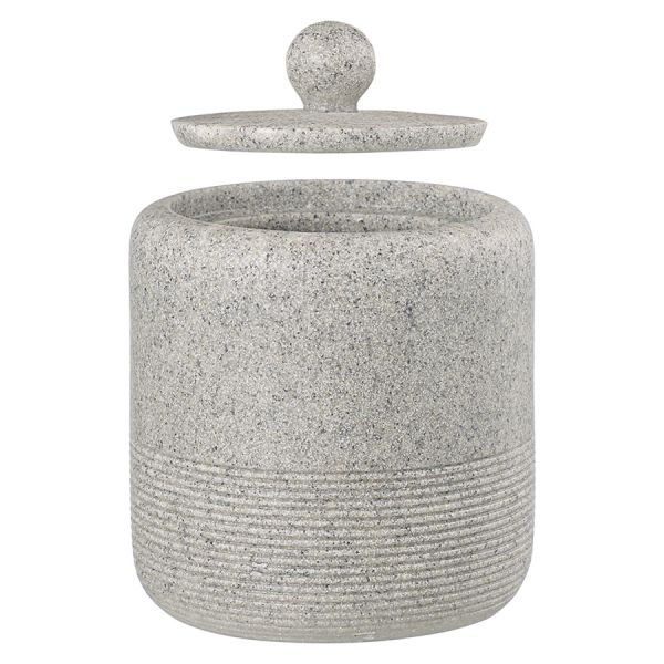Банка для хранения loup 430 мл, темно-серая Bergenson Bjorn Bath