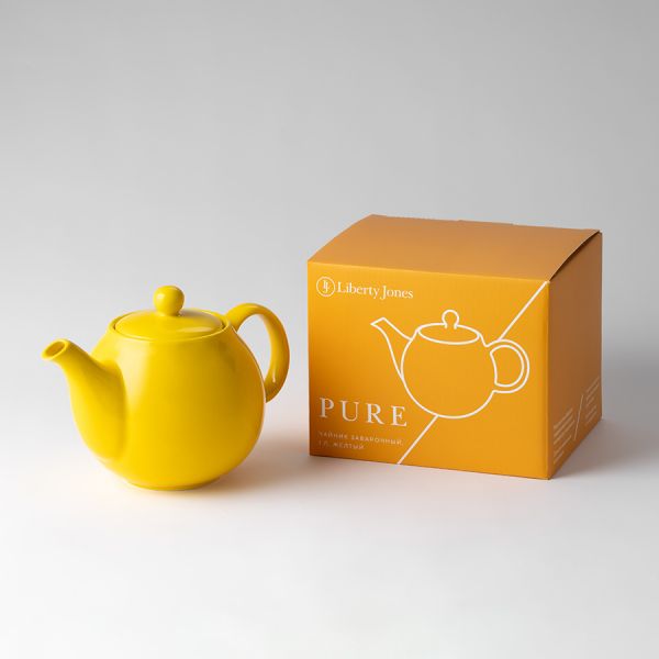 Чайник заварочный pure, 1 л, желтый Liberty Jones