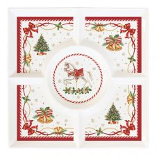 Блюдо сервировочное christmas tale 25х25 см Easy Life