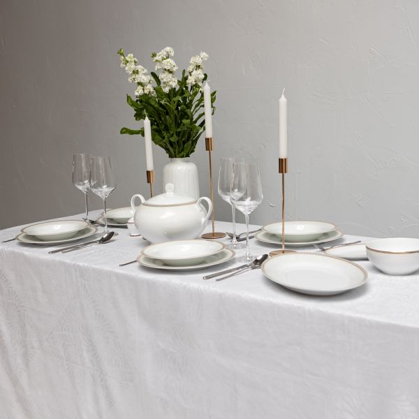 Тарелка обеденная 27 см Riva Gold ZARIN