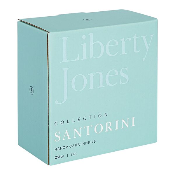 Набор салатников santorini, D16 см, 500 мл, 2 шт Liberty Jones