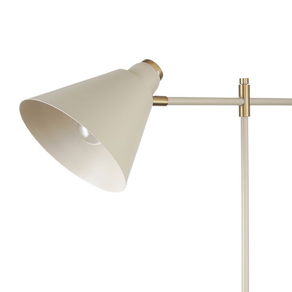 Торшер rifl 146 см бежевый Bergenson Bjorn