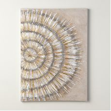 Панно декоративное tessera beige №2, 50х70 см Bergenson Bjorn