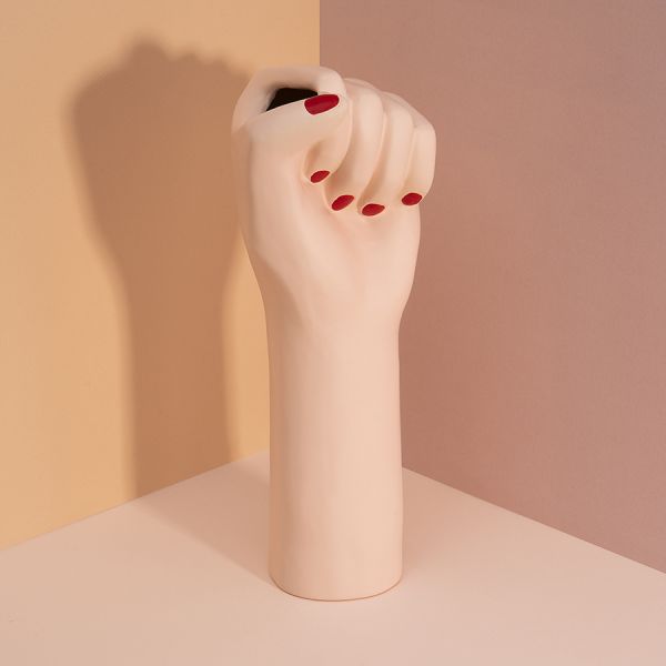 Ваза для цветов girl power, brown, 32 см Doiy