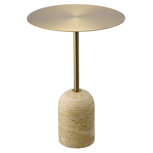 Столик кофейный gryd, D40 см, золотистый Bergenson Bjorn