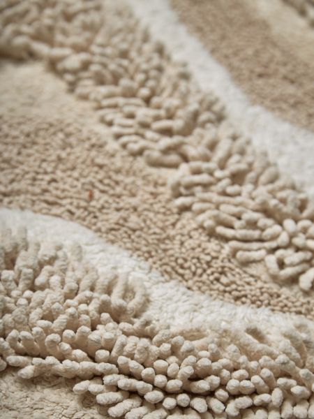 Коврик для ванной sands бежевого цвета из коллекции ethnic Tkano