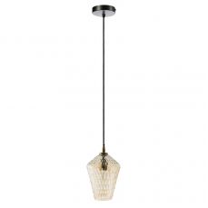 Светильник подвесной mystic aura, D19 см, янтарно-золотой Bergenson Bjorn