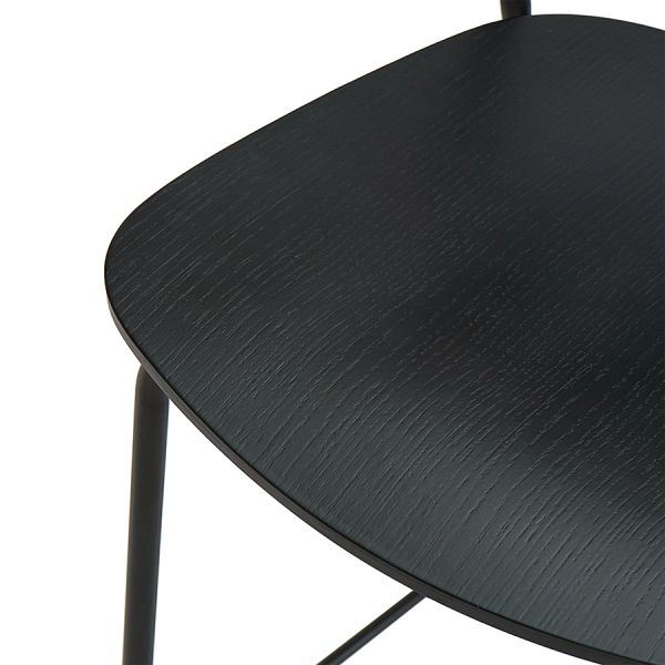 Стул полубарный torfrid, черный Bergenson Bjorn