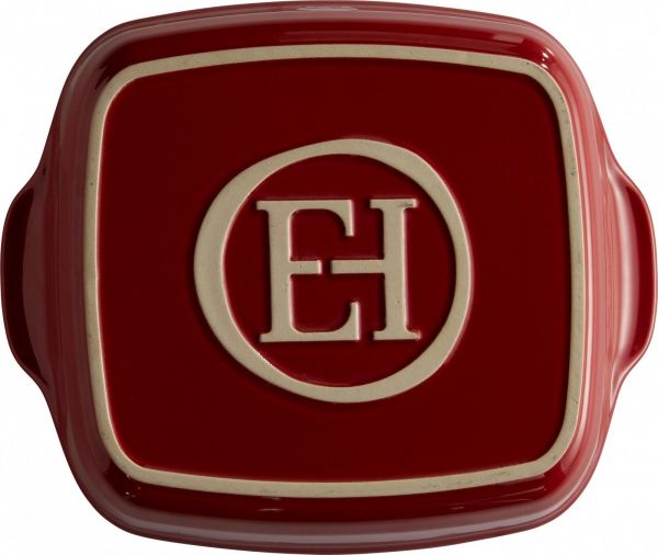 Форма для запекания квадратная 28x23 см, цвет гранат