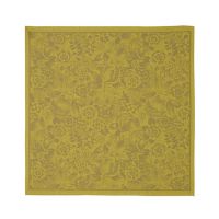 Салфетка 58х58 см, 100% хлопок, желтая, OSMOSE Le Jacquard Francais 26643