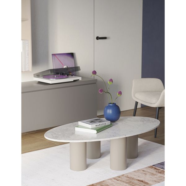 Столик кофейный mojo, 120х33 см, бежевый Bergenson Bjorn