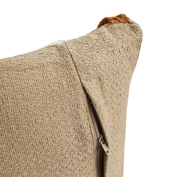 Подушка декоративная с бахромой и кантом abstract play из коллекции ethnic, 30х45 см Tkano