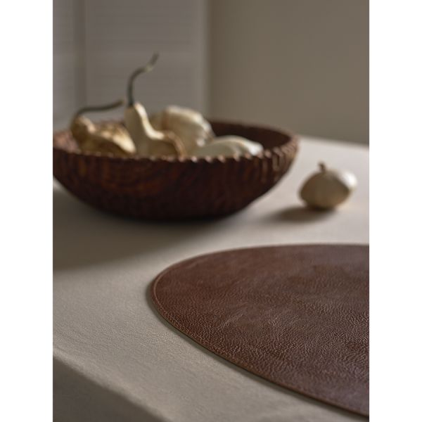 Набор из 4-х двухсторонних сервировочных салфеток drop, 33х41 см, синий/коричневый Liberty Jones