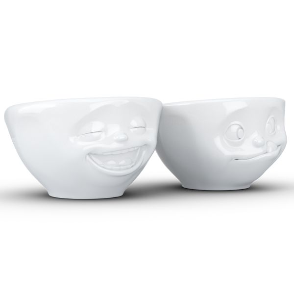 Набор чаш tassen laughing & tasty 100 мл белый 2 шт