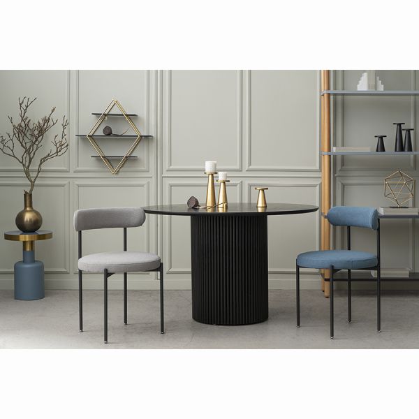 Стул loter, букле, темно-серый Bergenson Bjorn