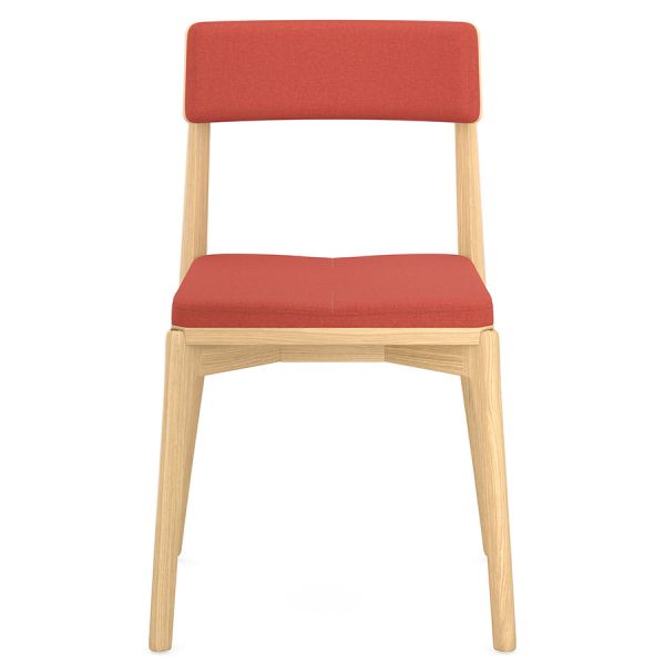 Стул aska рогожка ясень/красный Latitude