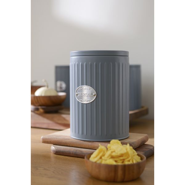 Банка для хранения zinco, 2,2 л, серая Smart Solutions
