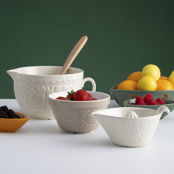 Блюдо для фруктов in the forest leaf зеленое