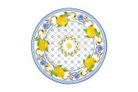 Тарелка закусочная Positano 19 см Easy Life