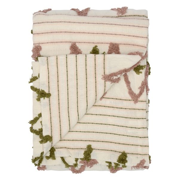 Покрывало из хлопка с бахромой из коллекции Ethnic 180х250 см