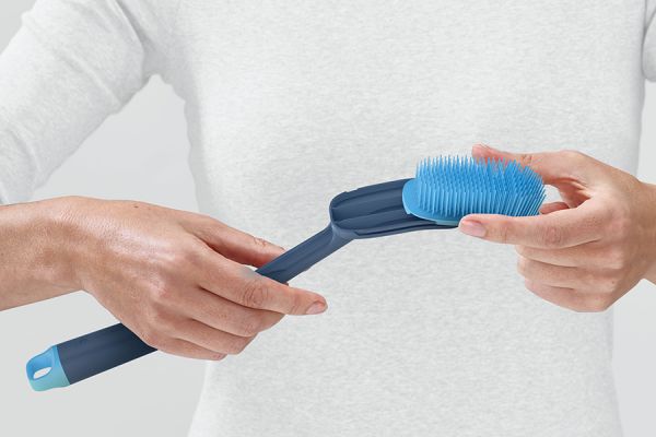 Набор из 2 щеток для мытья посуды CleanTech синий Joseph Joseph