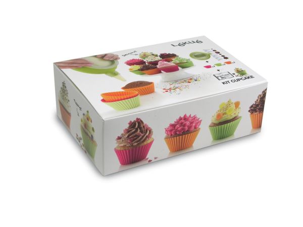 Набор детский Капкейки ( 6 силиконовых формочек для кексов + декоратор декомакс)     (6) (1 200)     3000004SURM017